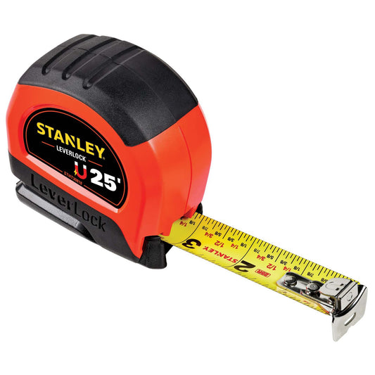 25 FT HIGH-VISIBILITY MAGNETIC LEVERLOCK TAPE MEASURE