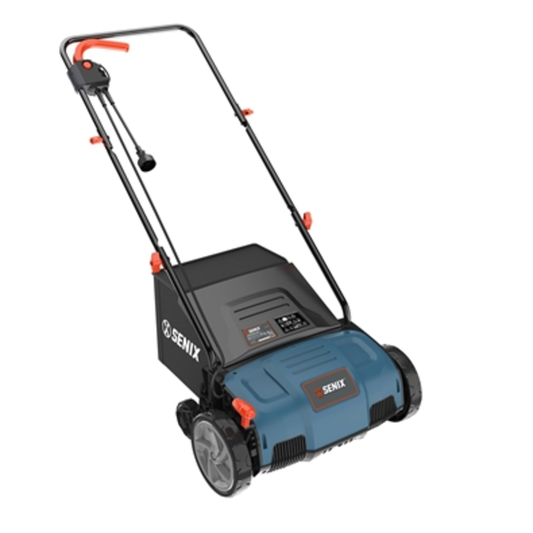 CORDED 12.6IN SCARIFIER AND DETHATCHER, BLUE, 12.6"