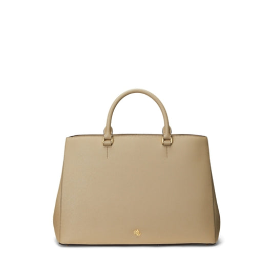 Hanna 37 Large Satchel, Birch Tan