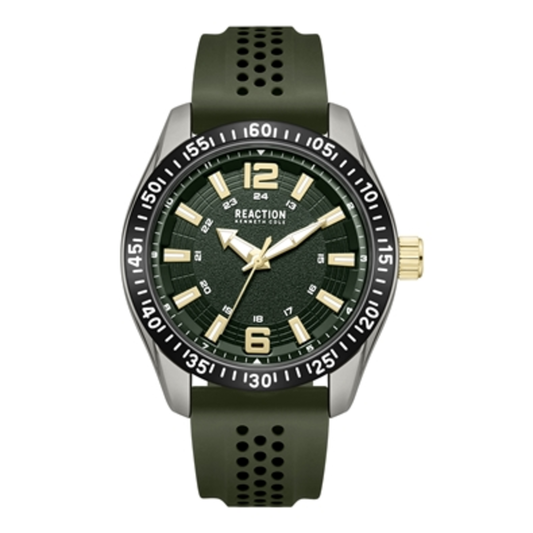 MEN CLASSIC WATCH, GREEN, STANDARD