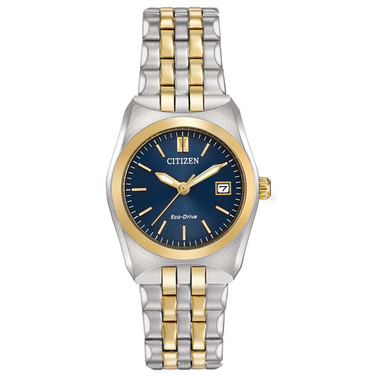 WOMENS CORSO ECO-DRIVE TWO-TONE WATCH