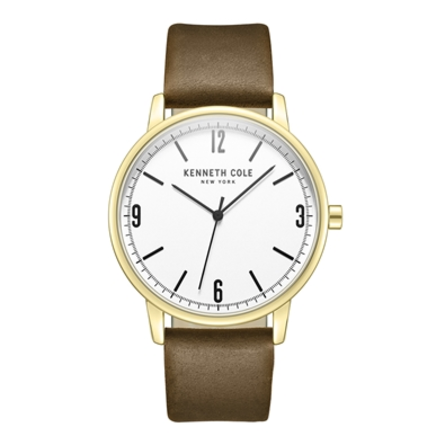 CLASSIC MENS WATCH, BROWN, MENS STANDARD