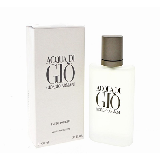 AQUA DI GIO (M)EDT SPRAY - (3.4 OUNCE)