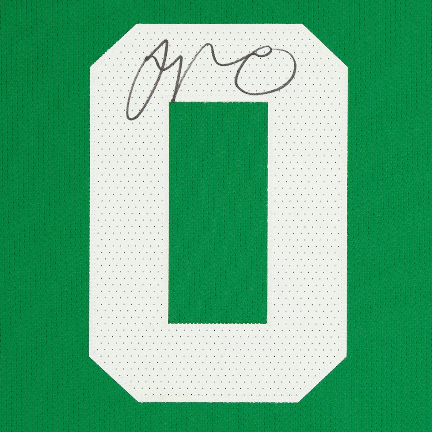 Jayson Tatum Autographed Boston Celtics Green Nike Icon Edition Swingman Jersey (2022–23)
