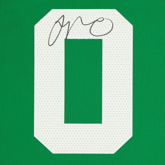 Jayson Tatum Autographed Boston Celtics Green Nike Icon Edition Swingman Jersey (2022–23)