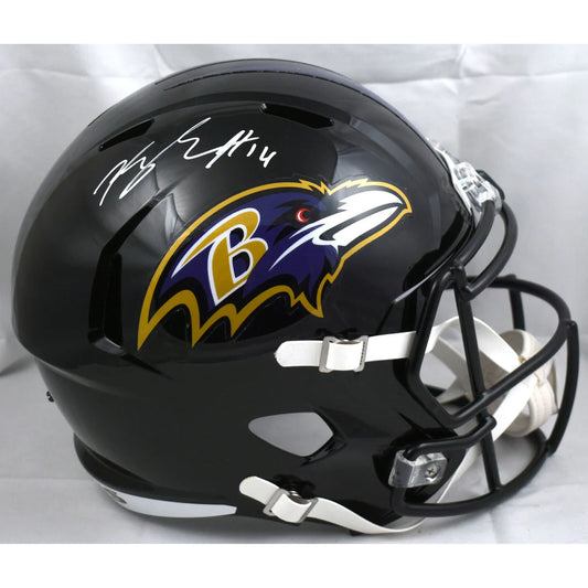Kyle Hamilton Autographed Baltimore Ravens Full-Size SpeedFlex Helmet