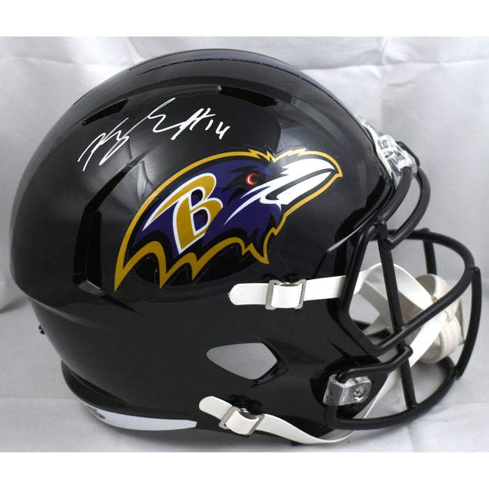 Kyle Hamilton Autographed Baltimore Ravens Full-Size SpeedFlex Helmet